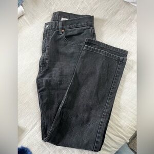Vintage Levi’s 505 Regular Fit Straight Leg Jeans Black
